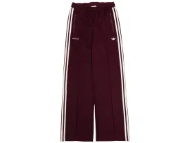 Adidas Sporty & Rich Track Pants in Maroon