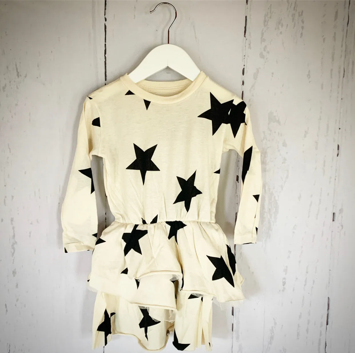 Natural Star Layered Dress
