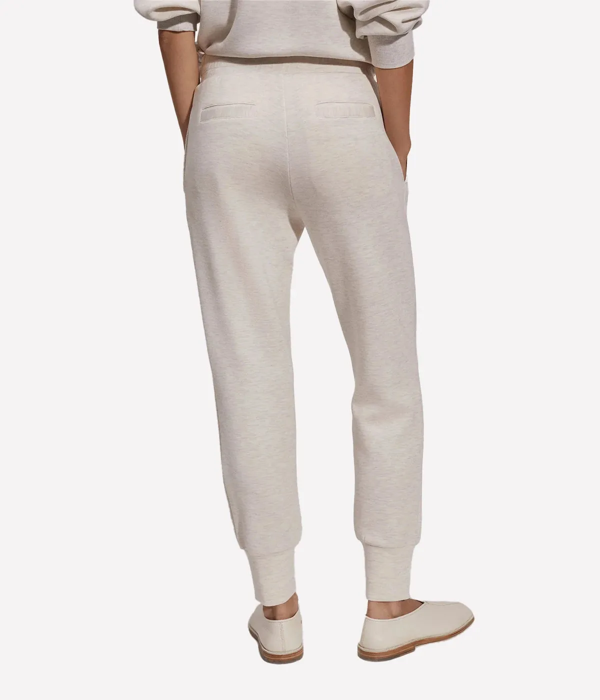 The Slim Cuff Pant in Ivory Mal